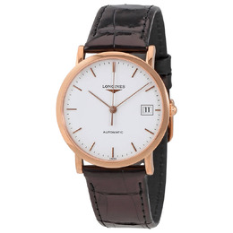 Longines Elegant White Dial Automatic Ladies Watch l47788120