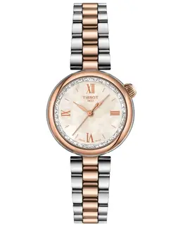 Tissot Desir Powermatic 80 Mother of Pearl Dial Two-Tone Steel Women's Watch - Model t152.010.22.118.00