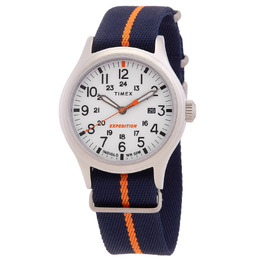 Timex Expedition North Sierra Mens Watch - White Dial, Blue Strap TW2V22800