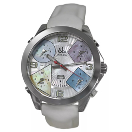 Pre-owned Jacob & Co. Five Time Zones Quartz Unisex Watch 1550