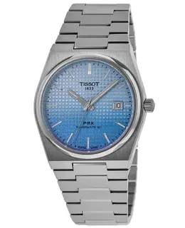 Tissot PRX Powermatic 80 Automatic Gradient Blue Dial Steel Men's Watch t1374071135101
