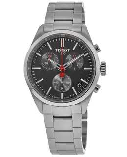Tissot PR 100 Quartz Special Edition Vuelta Chronograph Black Dial Steel Men's Watch t150.417.11.051.01