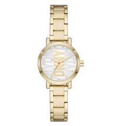 DKNY Soho Quartz Silver Dial Ladies Watch NY6647