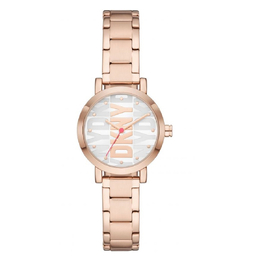 DKNY Soho Quartz Silver Dial Ladies Watch NY6648