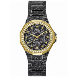 Guess Misfit GW0597L1 - Ladies Quartz Watch Grey Dial with Yellow Gold-tone Bracelet