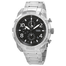 Fossil Chronograph Quartz Black Dial Mens Watch FS5710