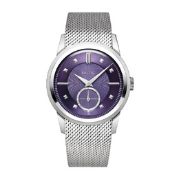 Baltic Prismic Hand Wind Purple Dial Mens Watch prismpurp