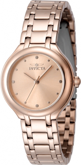 Invicta 48228 Wildflower Quartz Rose Gold Dial Ladies Watch