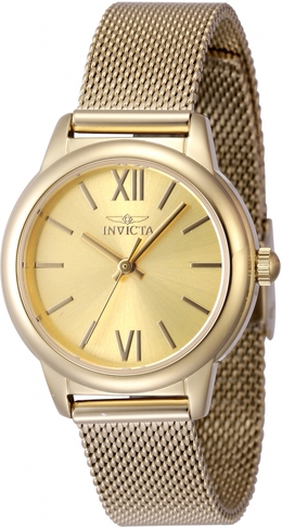 Invicta 48250 - Ladies' Watch, Gold Dial