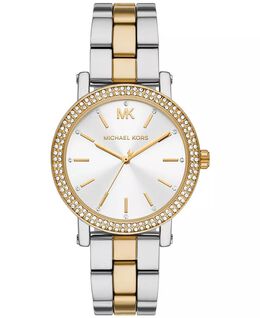 Женские часы Corey с тремя стрелками, двухцветный сплав, 38 мм Michael Kors, мультиколор 15671197 | two-tone