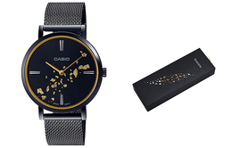 Мужские часы Casio LINEAGE, Черный mtp-c100bm-1aupfjd | black