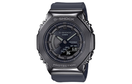 Casio Женские часы Full Metal Series Black Watch gm-s2100b-8apr