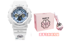 Женские часы Casio BABY-G, Белый ba-130-7a2prc | white