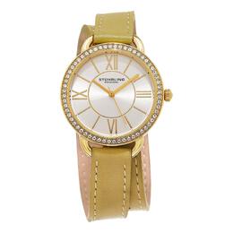 Stuhrling Модные кварцевые часы Deauville Sport диаметром 37 мм с двойным кожаным ремешком STÜHRLING Original, коричневый m847988082594 | tan
