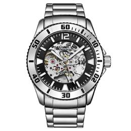 Stuhrling Автоматические дайверские часы Regatta Antilles, 44 мм, с браслетом из нержавеющей стали STÜHRLING Original, черный m190638092802 | black