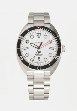 Часы BREAKER Fossil, серебристый fs152m0d1-d11 | silver-coloured
