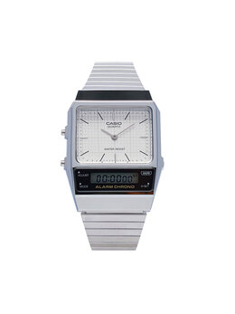 Часы AQ-800E-7AEF Casio, серебряный/белый aq-800e-7aef | silber, weiß