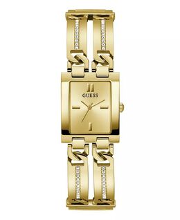 Женские аналоговые золотистые часы из 100% стали, 39 мм Guess, золото 17780627 | gold-tone