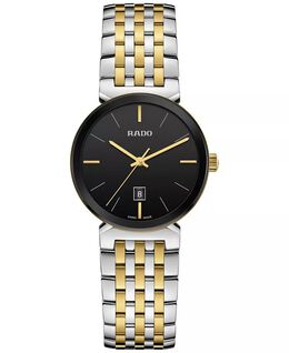 Женские черные часы Florence с браслетом из нержавеющей стали, 30 мм Rado, черный 14634837 | black