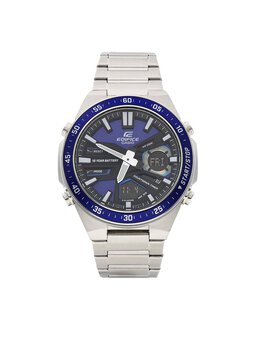 Часы Edifice EFV-C110D-2AVEF Casio, синий/серебряный edifice efv-c110d-2avef | blau, silber