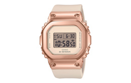 Женские часы Casio с сердцем из стали, Розовое золото gm-s5600pg-4pr | rose gold