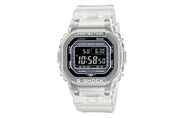 Мужские часы Casio, Прозрачный Белый dw-b5600g-7pr | transparent white