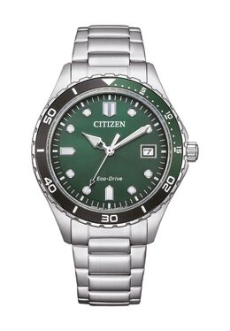 Мужские наручные часы AW1828-80X Citizen, зеленый 4974374339829 | grün