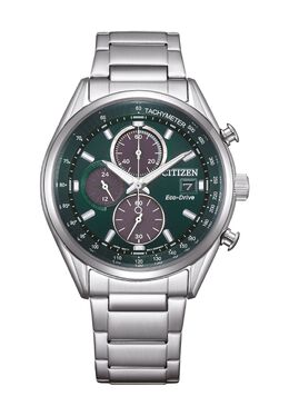 Мужской хронограф CA0459-79 Citizen, зеленый 4974374339881 | grün