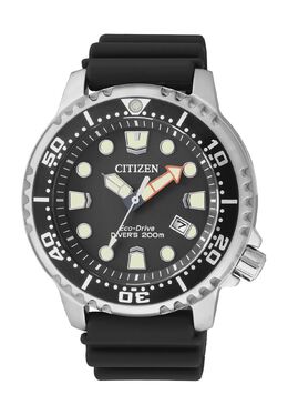 Мужские часы Eco-Drive Promaster Marine BN0150-10E Citizen, черный 4974374248053 | schwarz