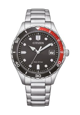 Мужские часы AW1820-81E Citizen, черный 4974374339805 | schwarz