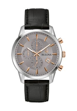 Мужские наручные часы 98B409 Bulova, серый 7613077594339 | grau
