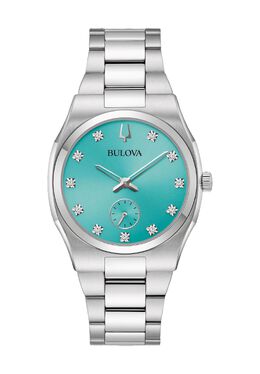 Женские наручные часы 96П243 Bulova, серебро 7613077594438 | silber