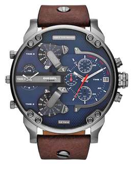 Мужские часы Daddy 2 0 с хронографом DZ7314 Diesel, серый 1428077 | grau