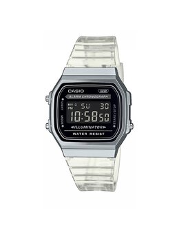 Часы Vintage Digital Casio, белый vintage digital a168xes-1bef | weiß
