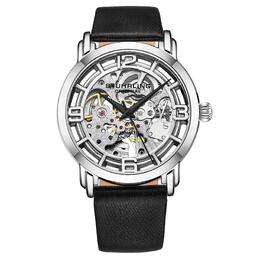 Stuhrling Автоматические часы Winchester Skeleton с ремешком из атласного твила STÜHRLING Original, черный m190638100262 | black