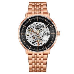Stuhrling Мужские автоматические часы Legacy Skeleton с двухцветным браслетом с звеньями STÜHRLING Original, черный m190638107520 | black