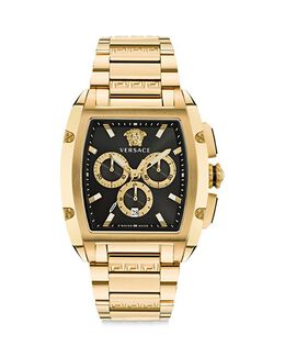 Хронограф Dominus, 42 x 49,5 мм Versace, цвет Black 4732837 | black/gold