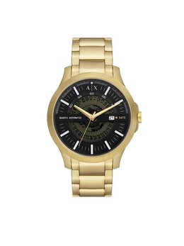 Часы Hampton AX2443 Armani Exchange, золотой hampton ax2443 | golden
