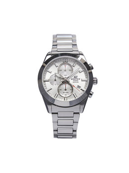 Часы Edifice Sapphire Chronograph Casio, серебро edifice sapphire chronograph efb-710d-7avuef | silber