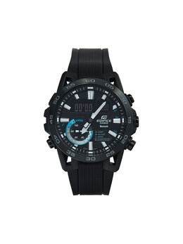 Часы Edifice Sospensione Casio, черный edifice sospensione ecb-40pb-1aef | schwarz