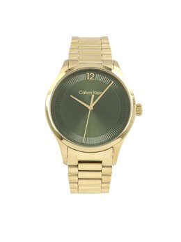 Часы 25200229 Calvin Klein, зеленый/золотой 25200229 | grün, golden