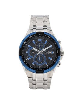 Часы Edifice EFR-539D-1A2VUEF Casio, синий/серебряный edifice efr-539d-1a2vuef | blau, silber