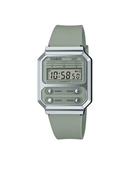 Часы Casio, зеленый a100wef-3aef | grün