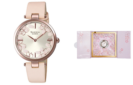 Женские часы Casio SHEEN, Розовый she-c110cgl-4aupfh | pink