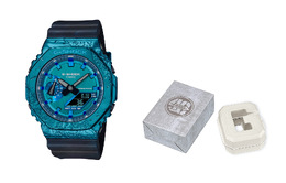 Casio Часы унисекс Full Metal Series синего цвета gm-2140gem-2apr | lapis lazuli