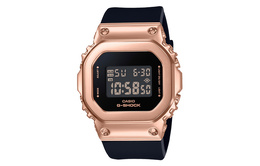 Женские часы Casio с сердцем из стали, Черный gm-s5600pg-1pr | black