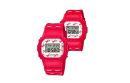 Часы Casio унисекс G-SHOCK и BABY-G, Красный lov-20b-4pr | red