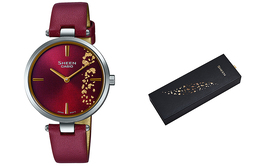 Женские часы Casio SHEEN, Красный she-c100l-4aupfjd | red