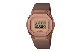Женские часы Casio, Металлик Медь/Черный gm-s5600br-5pr | metallic copper/black
