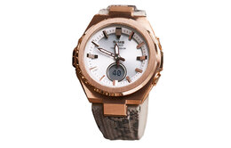 Женские часы Casio BABY-G, Розовое золото msg-s200pt-5apfs | rose gold